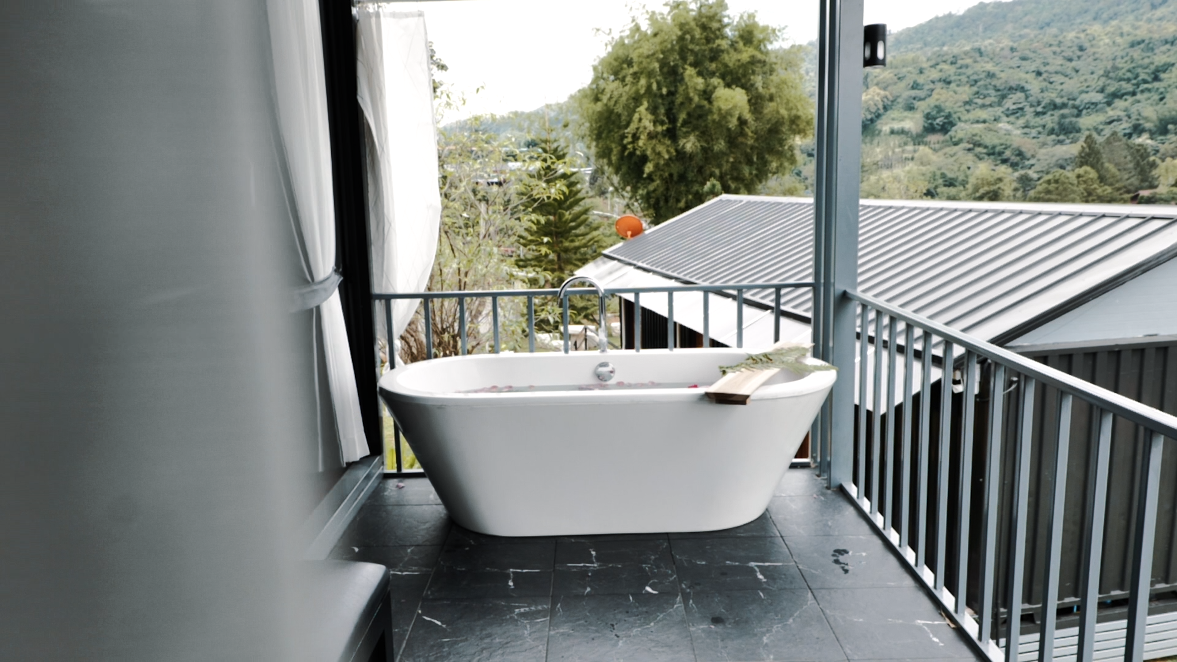 Gustavia House and Mountain