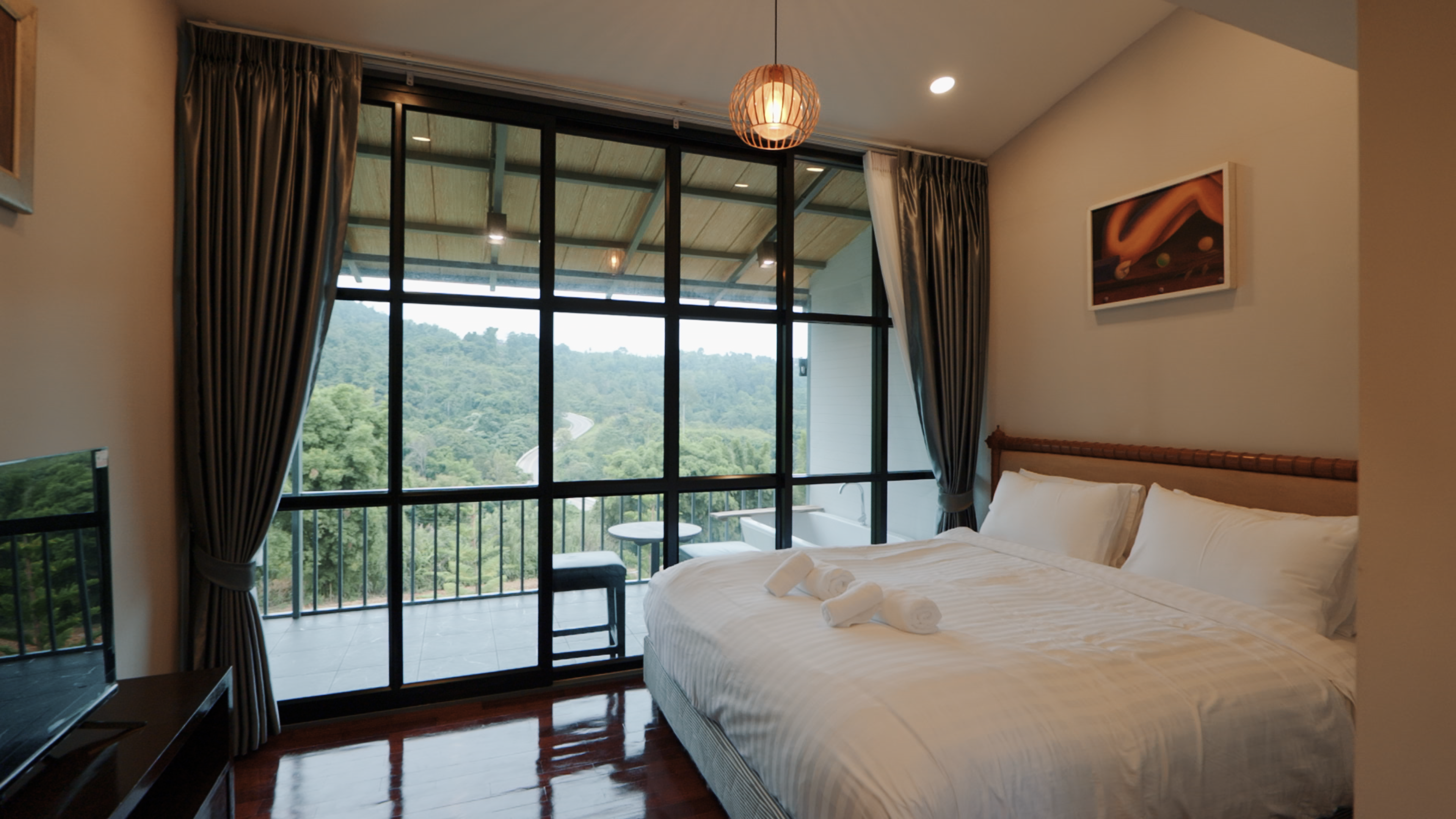 Gustavia House and Mountain