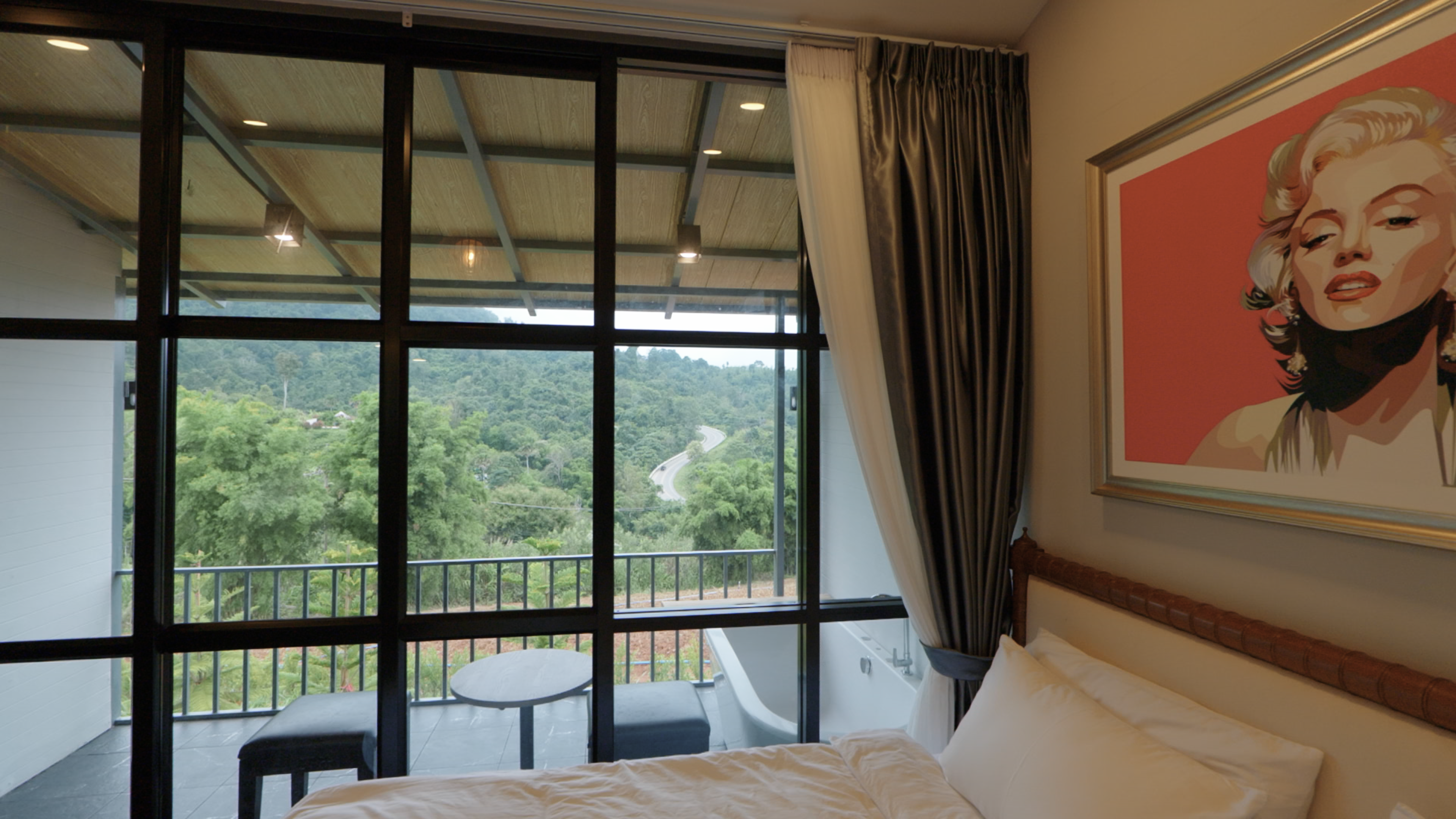 Gustavia House and Mountain